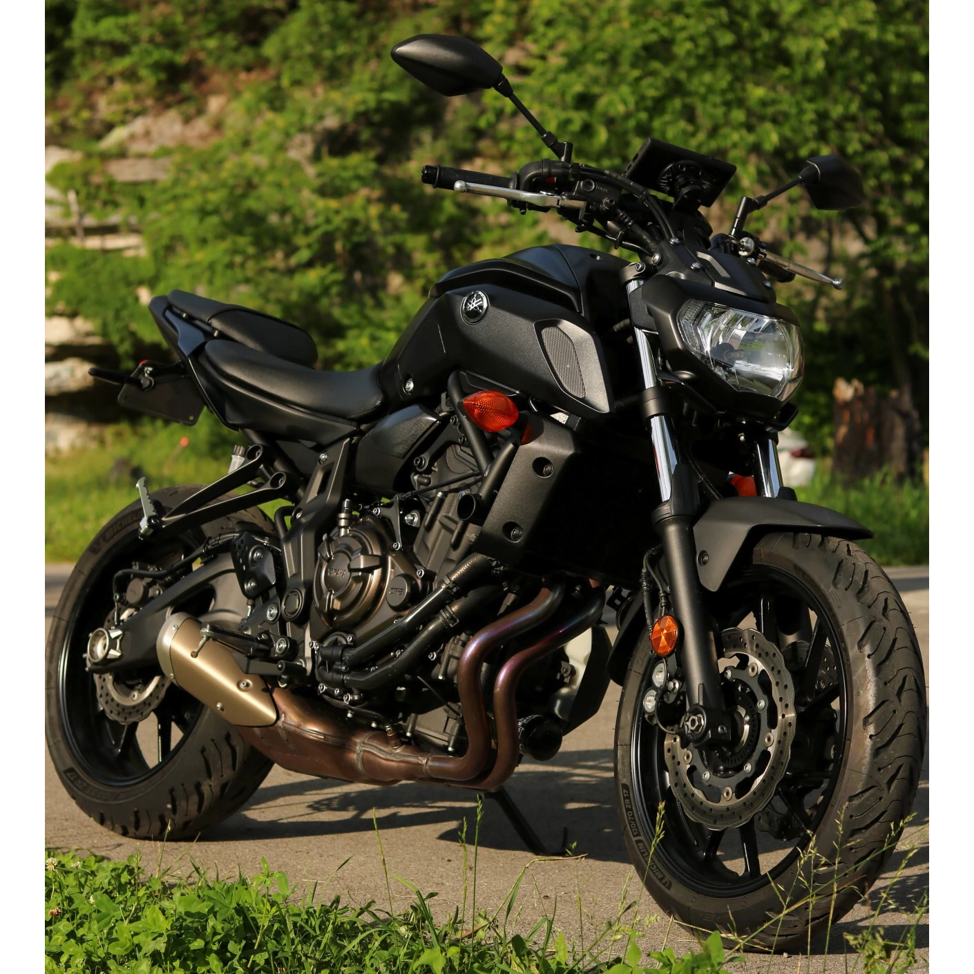 MT-07 / FZ-07 Quad Lock Phone Mount Bracket | 2014-2022 and 2023 Pure Yamaha MT-07/FZ-07 Accessories