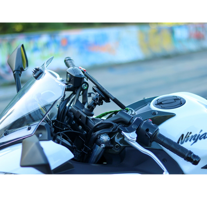 Ninja 650 Quad Lock Phone Mount Bracket | 2017–2025 Kawasaki Ninja 650 Accessories