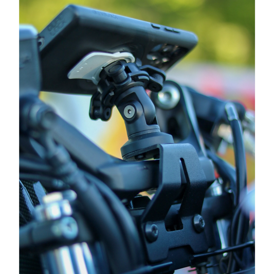 Ninja 650 Quad Lock Phone Mount Bracket | 2017–2025 Kawasaki Ninja 650 Accessories
