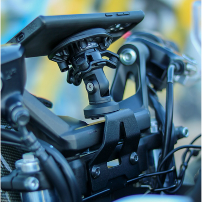 Ninja 650 Quad Lock Phone Mount Bracket | 2017–2025 Kawasaki Ninja 650 Accessories